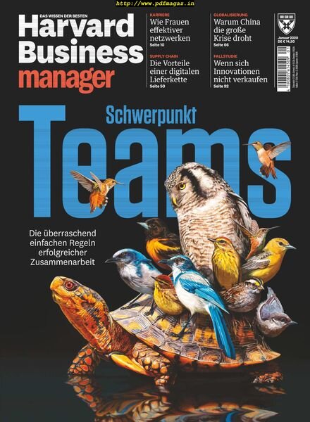Harvard Business Manager – Januar 2020 Cover