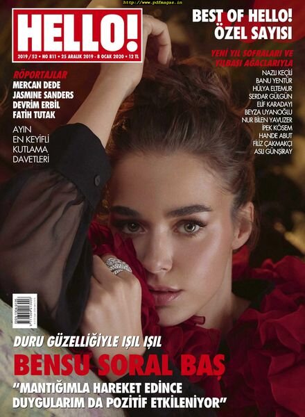 HELLO! Turkiye – 25 Aralik 2019 Cover