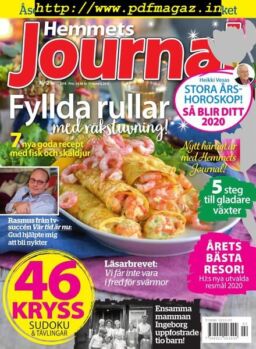 Hemmets Journal – 09 januari 2020