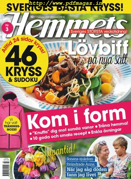 Hemmets Veckotidning – 07 januari 2020 Cover