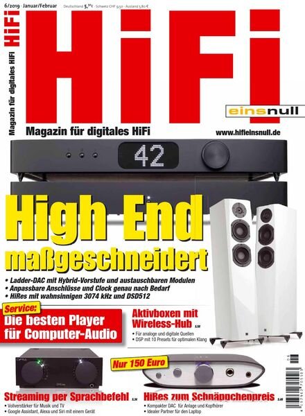 Hifi Einsnull – Nr.6, 2019 Cover