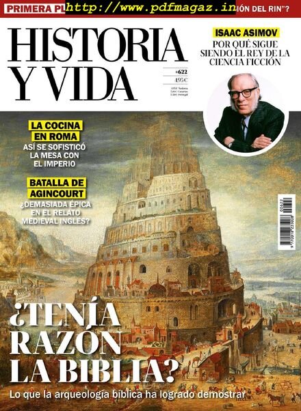 Historia y Vida – enero 2020 Cover