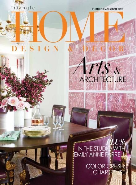 Home Design & Decor Triangle – Feburaury-March 2020 Cover