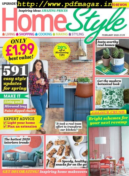 HomeStyle UK – February 2020 Cover