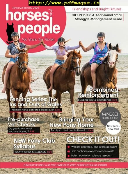 Horses and People – February 2020 Cover