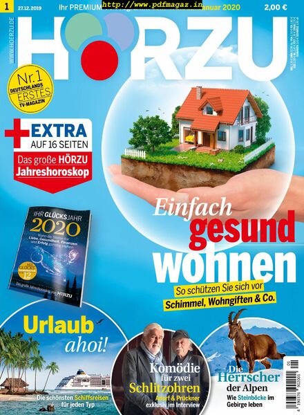 Horzu – 27 Dezember 2019 Cover
