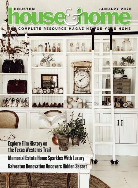 Houston House & Home – January 2020 Cover