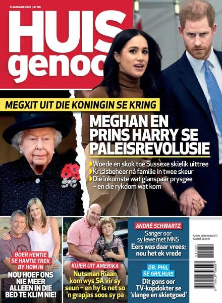 Huisgenoot – 23 Januarie 2020 Cover