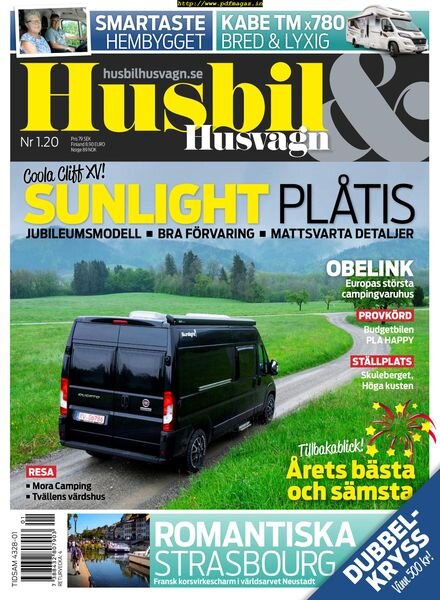 Husbil & Husvagn – 10 december 2019 Cover