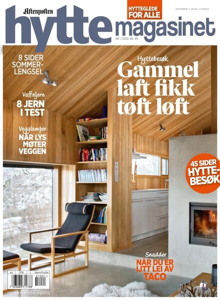 Hyttemagasinet – januar 2020 Cover