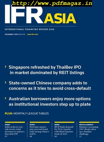 IFR Asia – December 07, 2019 Cover