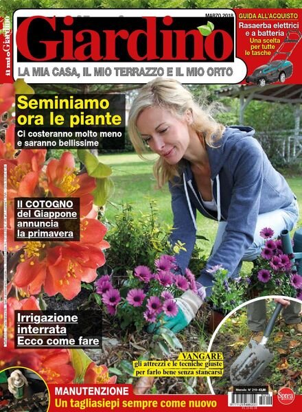 Il Mio Giardino – Marzo 2018 Cover