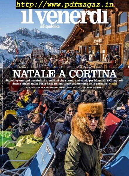Il Venerdi di Repubblica – 20 Dicembre 2019 Cover
