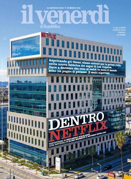 Il Venerdi di Repubblica – 24 Gennaio 2020 Cover