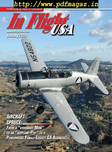 In Flight USA – January 2020 Cover