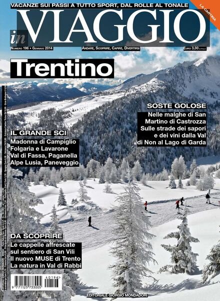 In Viaggio – Gennaio 2014 Cover