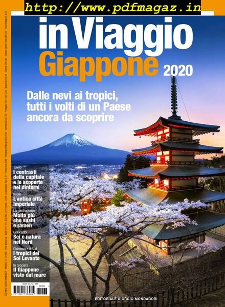 in Viaggio – Gennaio 2020 Cover