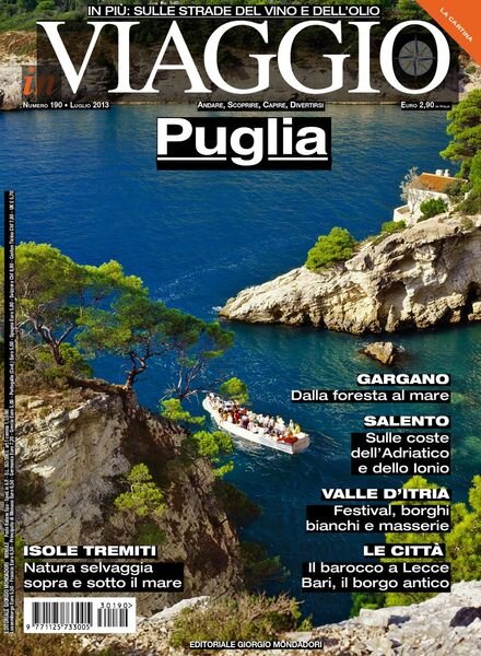 In Viaggio – Luglio 2013 Cover