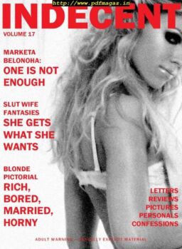 Indecent magazine – volume 17