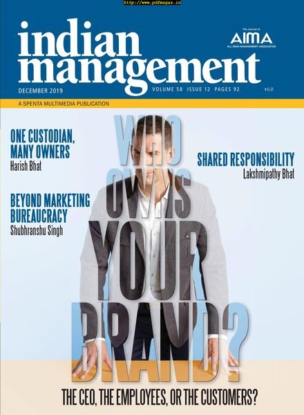 Indian Management – December 2019 Cover