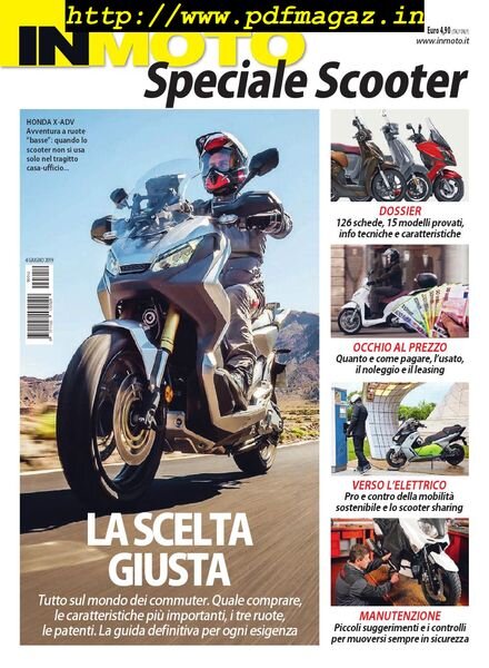 InMoto Speciale – Scooter – 4 Giugno 2019 Cover