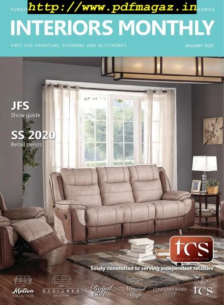 Interiors Monthly – January 2020 Cover