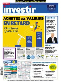 Investir – 11 Janvier 2020