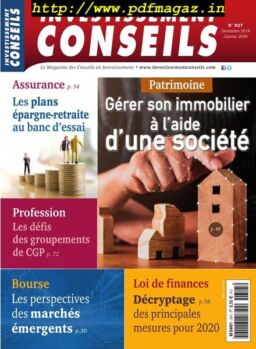 Investissement Conseils – janvier 2020
