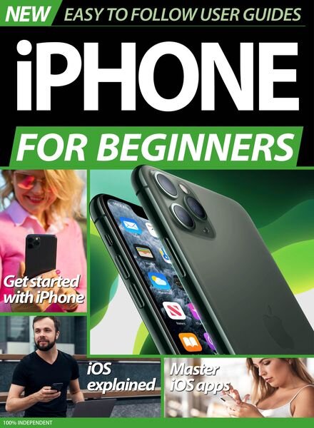iPhone For Beginners – January 2020 Cover