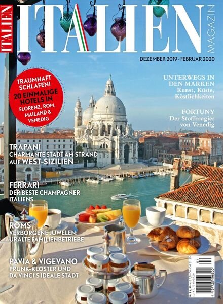 Italien Magazin – Dezember 2019 – Februar 2020 Cover