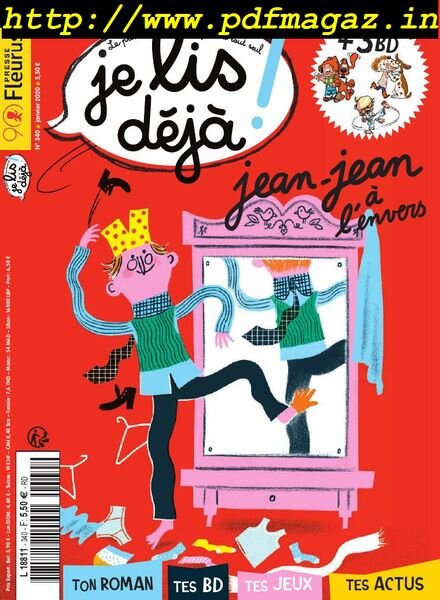 Je Lis Deja – janvier 2020 Cover