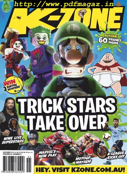 K-Zone – November 2019 Cover