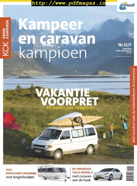 Kampeer & Caravan Kampioen – december 2019 Cover