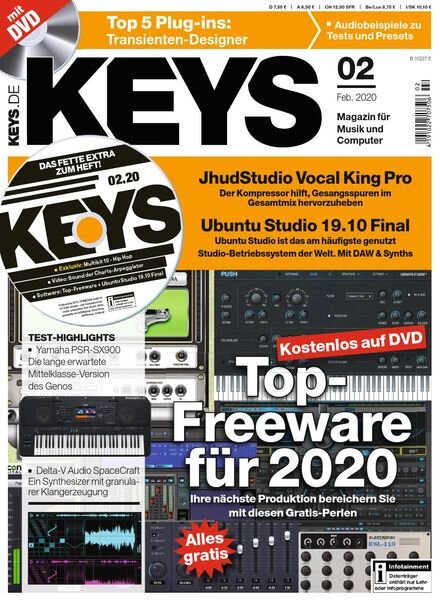 Keys – Februar 2020 Cover