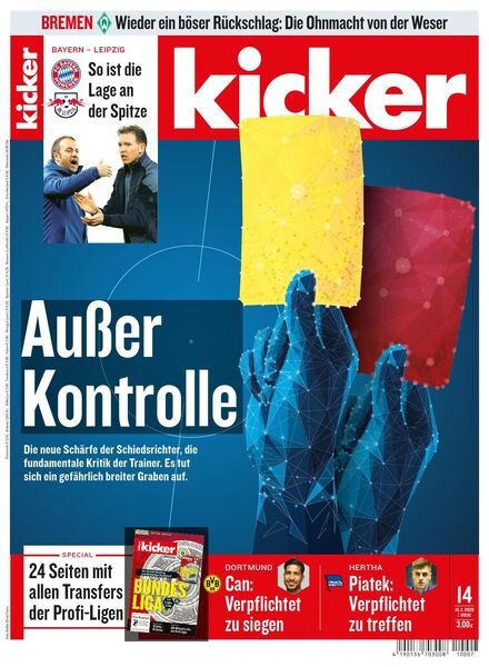 Kicker – 10 Februar 2020 Cover