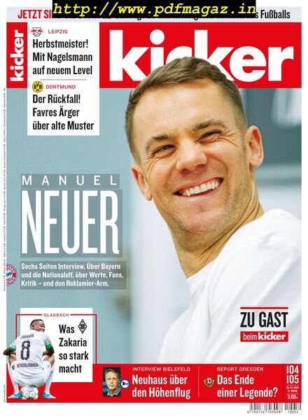 Kicker – 23 Dezember 2019 Cover