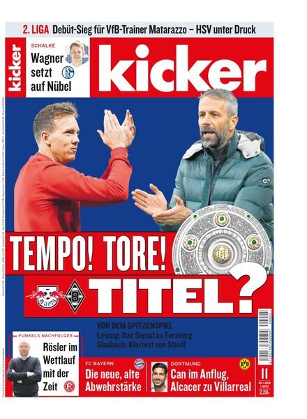 Kicker – 30 Januar 2020 Cover