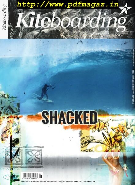 Kiteboarding Germany – Januar 2020 Cover