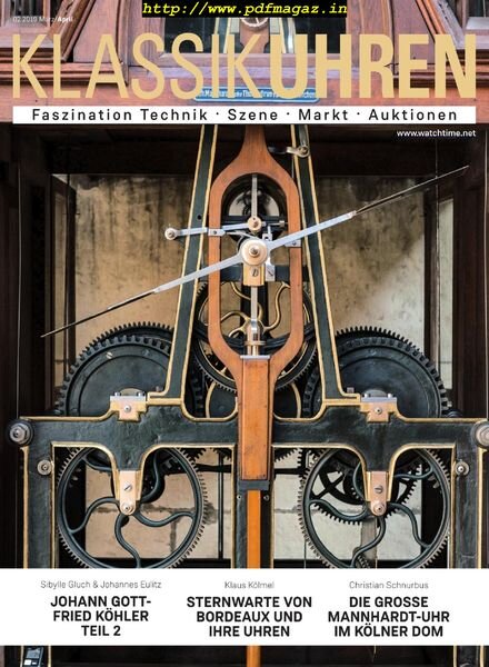Klassik Uhren – Marz-April 2019 Cover