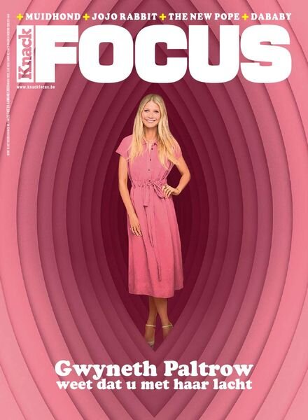 Knack Focus – 22 Januari 2020 Cover
