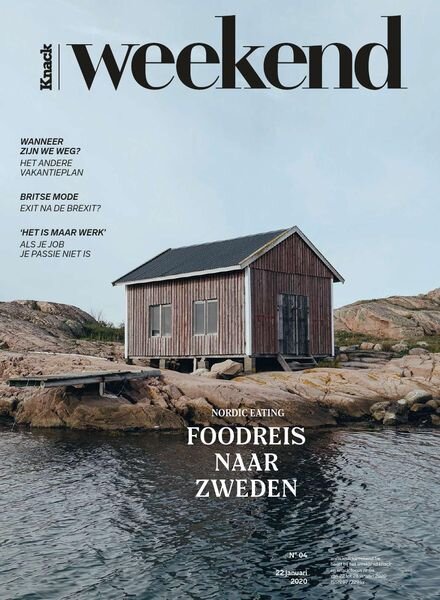 Knack Weekend – 22 Januari 2020 Cover