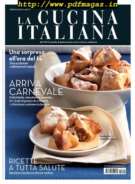 La Cucina Italiana – Febbraio 2012 Cover