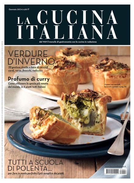 La Cucina Italiana – Gennaio 2013 Cover