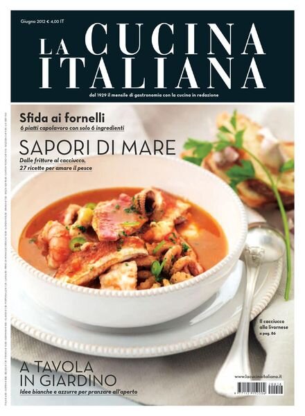 La Cucina Italiana – Giugno 2012 Cover