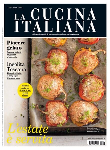 La Cucina Italiana – Luglio 2013 Cover