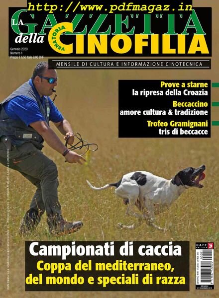 La Gazzetta Della Cinofilia Venatoria – Gennaio 2020 Cover