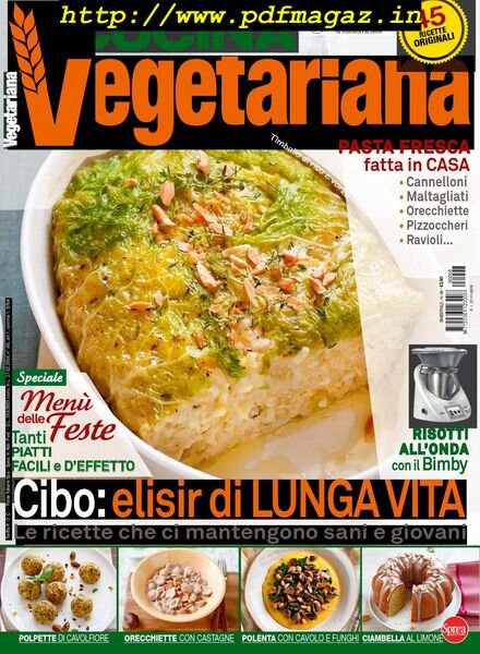 La Mia Cucina Vegetariana – Dicembre 2019 – Gennaio 2020 Cover