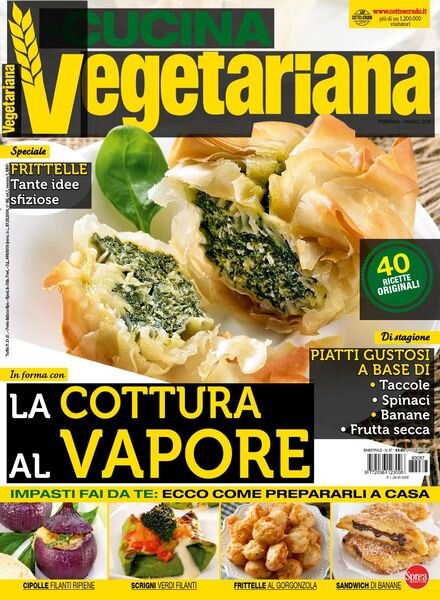 La Mia Cucina Vegetariana – Febbraio-Marzo 2018 Cover