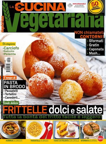 La Mia Cucina Vegetariana – Febbraio-Marzo 2020 Cover