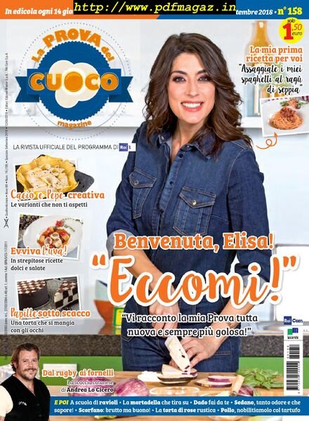 La Prova del Cuoco – 12 Settembre 2018 Cover